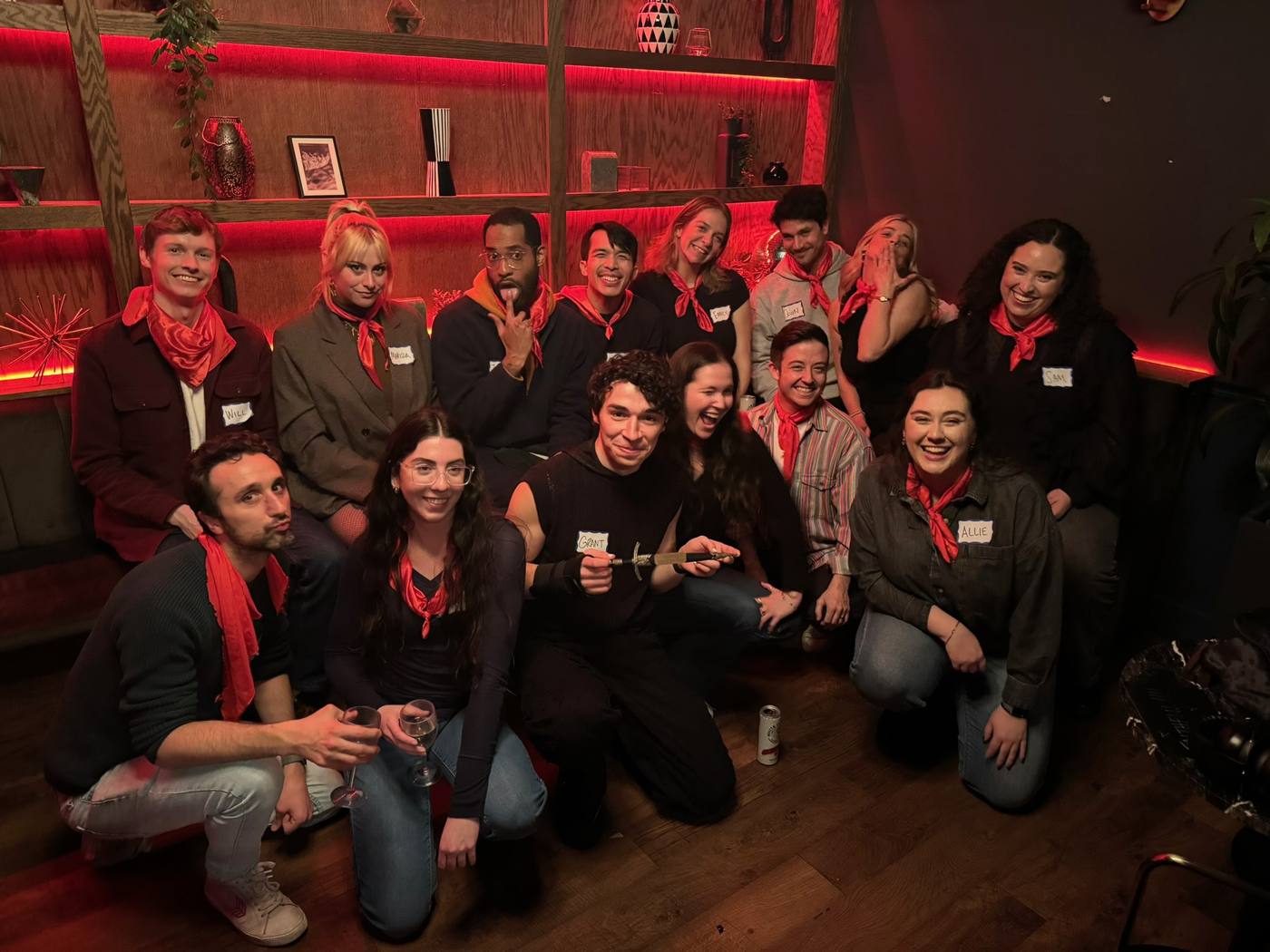 Players celebrating at Survive The Night