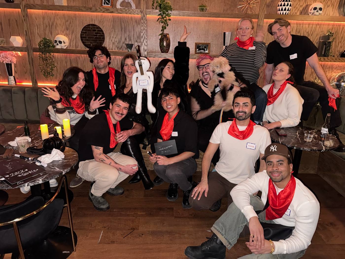 Group shot of Survive The Night contestants